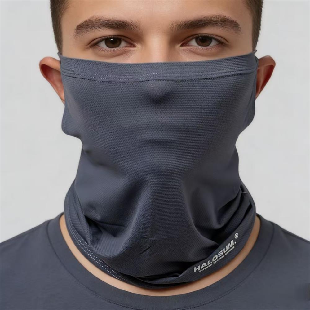 Headband Summer Knit - 屋外用アイスシルク日焼け止めスカーフ春夏バイク用ネックゲイタースポーツマジックヘッドバンドライディングマスクフルフェイス