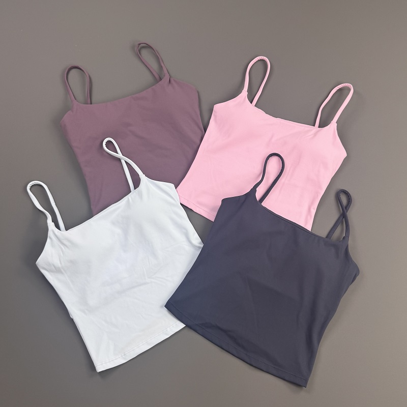 ジムトップ レディース スパゲッティストラップ キャミソール - Crop Top Crochet のレビューと価格