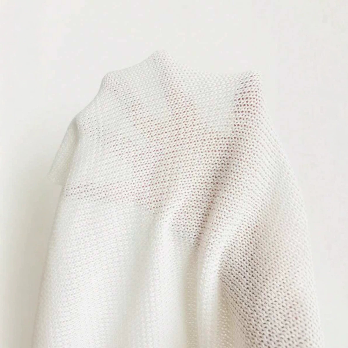 カジュアルシックなオフショルダーニットツーピースセット レデ - Crop Top Crochet のレビューと価格
